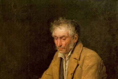 Albert Anker: Der Trinker (festmény)