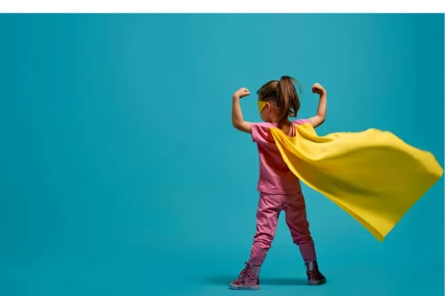 kislány jelmezben – supergirl...