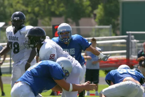 Amerikai futball játékosok