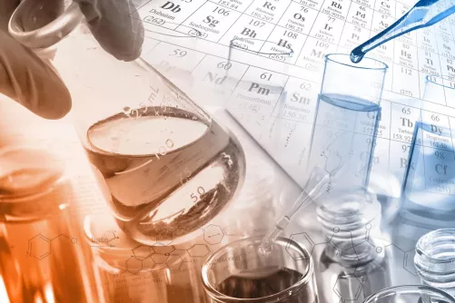 Laboratóriumban
