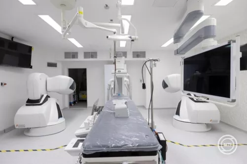Szívkatéteres laboratórium a Szegedi Tudományegyetem kardiológiai centrumában