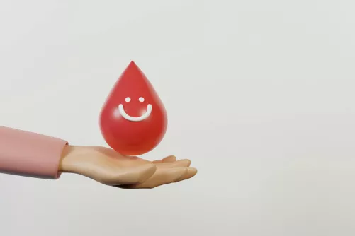 Mosolygó vércsepp (grafika)