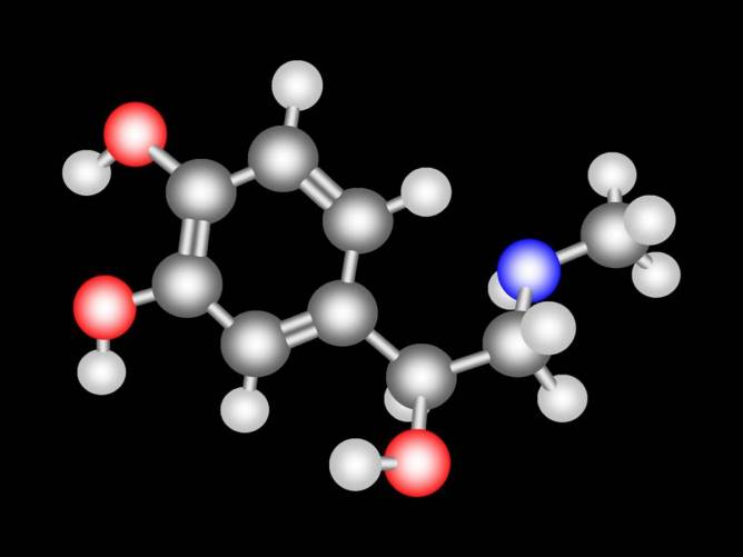 Adrenalin molekula