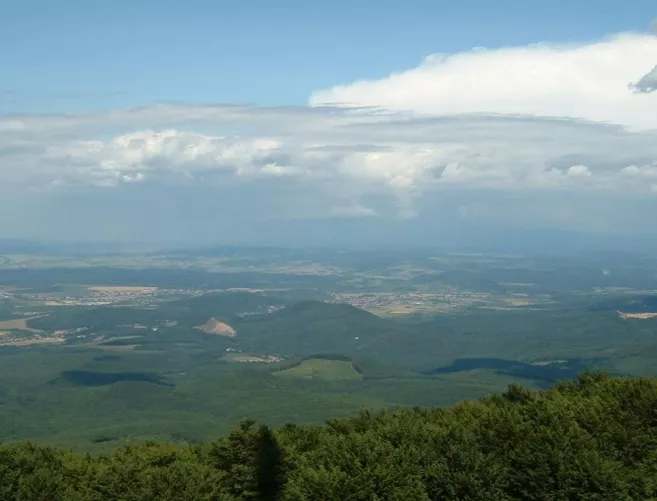 Kilátás a Kékestetőről...