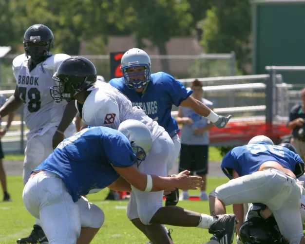 Amerikai futball játékosok