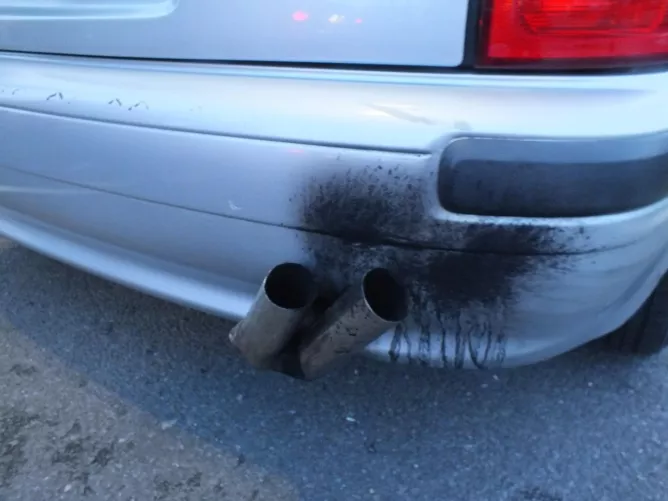 Kipufogó szennyezése