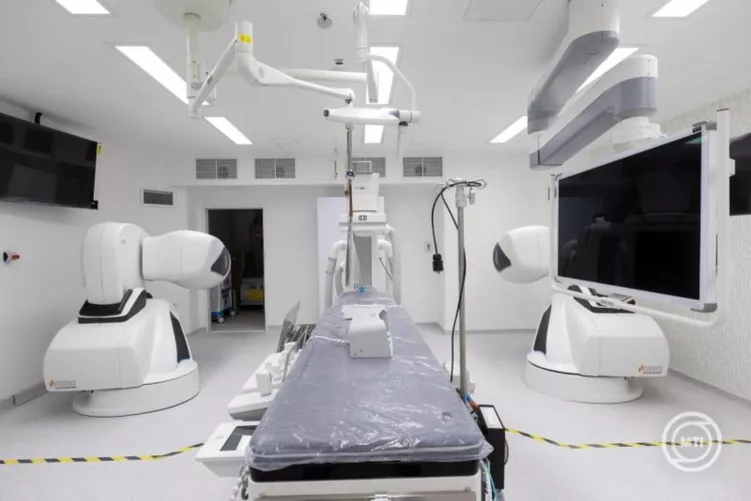 Szívkatéteres laboratórium a Szegedi Tudományegyetem kardiológiai centrumában