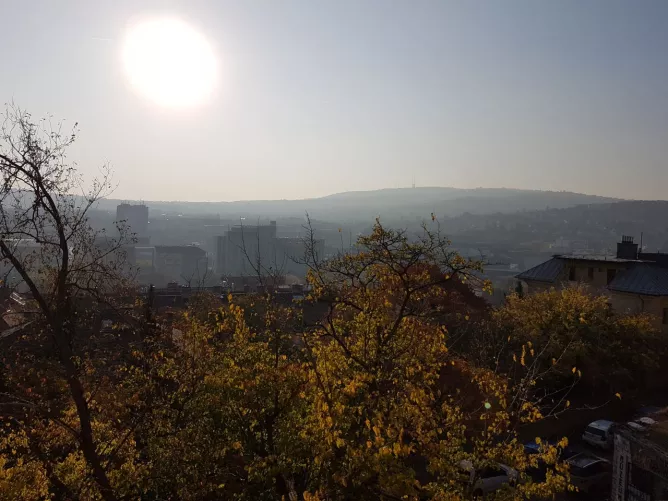 Szmog a Budai Várból