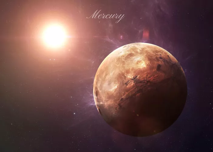 Merkúr,  mint kőzetbolygó