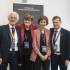 Gérard Mourou Nobel-díjas francia fizikus, Karikó Katalin Nobel-díjas kutatóbiológus, biokémikus, Mihaela Zigman, a Center for Molecular Fingerprinting (CMF) kutatási igazgatója, valamint Krausz Ferenc Nobel-díjas fizikus, a CMF ügyvezető igazgatója a CMF új lézerlaboratóriumának megnyitója alkalmából rendezett CMF Summit 2024 - A betegségprofilozás élvonalában című tudományos konferencián Szegeden 2024. június 17-én.